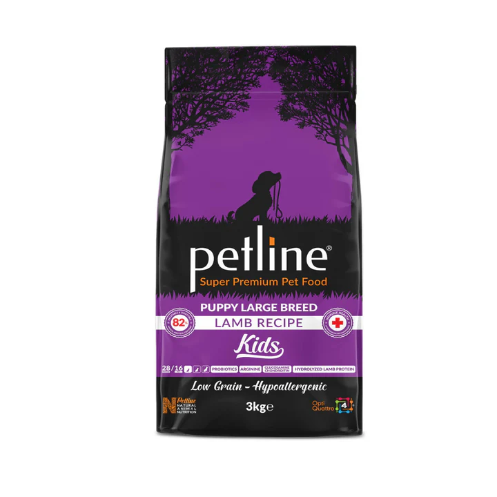 Petline Super Premium Puppy Dog Food – Lamb Selection 3 Kg