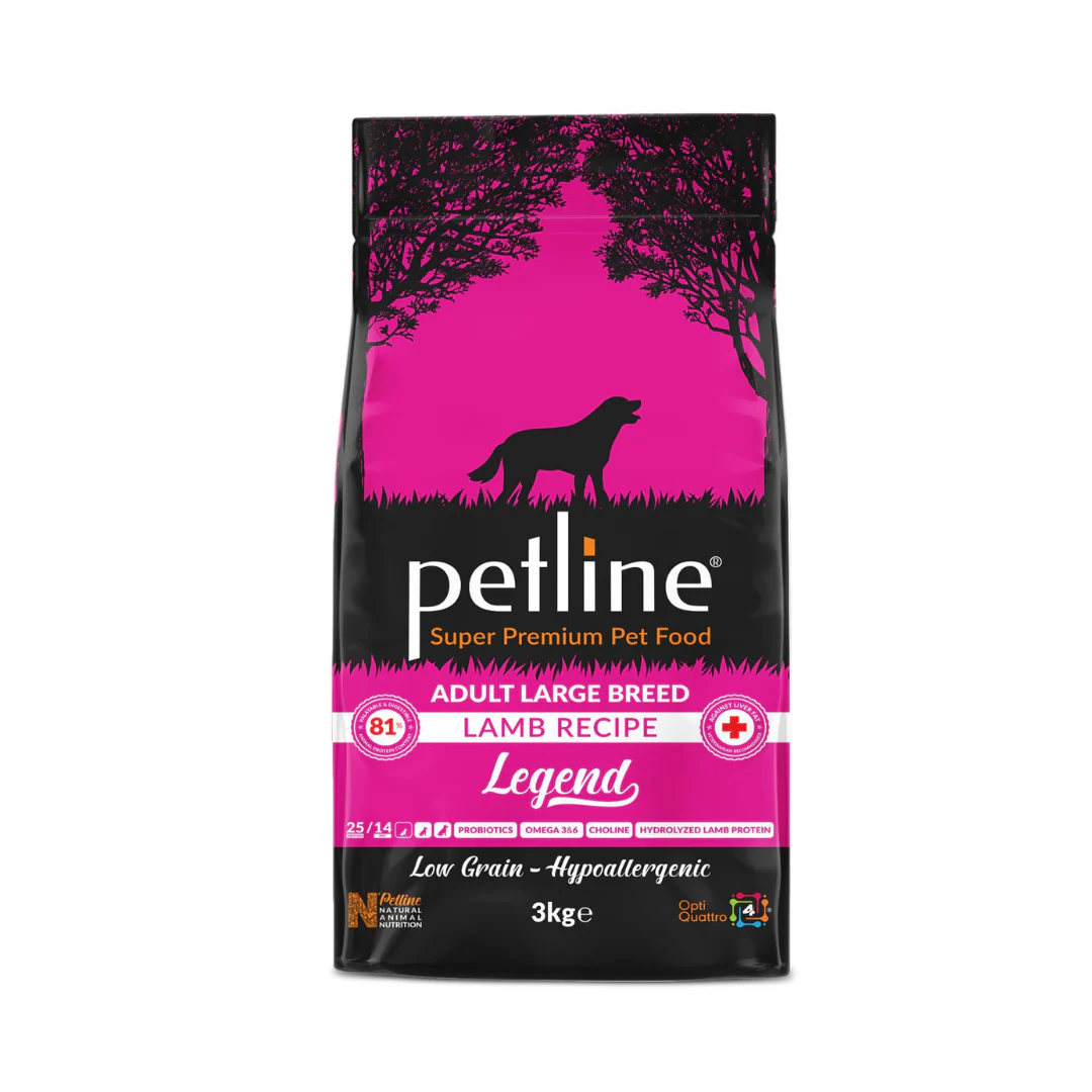 Petline Super Premium Adult Dog Food – Lamb Selection 3 Kg