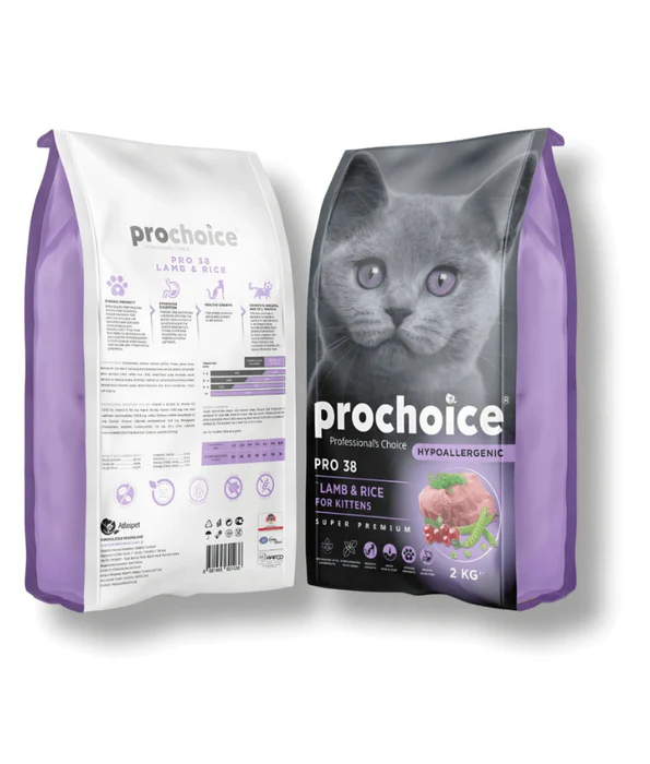 Prochoice Kitten Food – Lamb And Rice (PRO38)