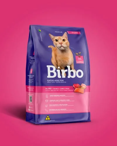 irbo Adult Cat Food – Chicken, Beef & Fish Flavour