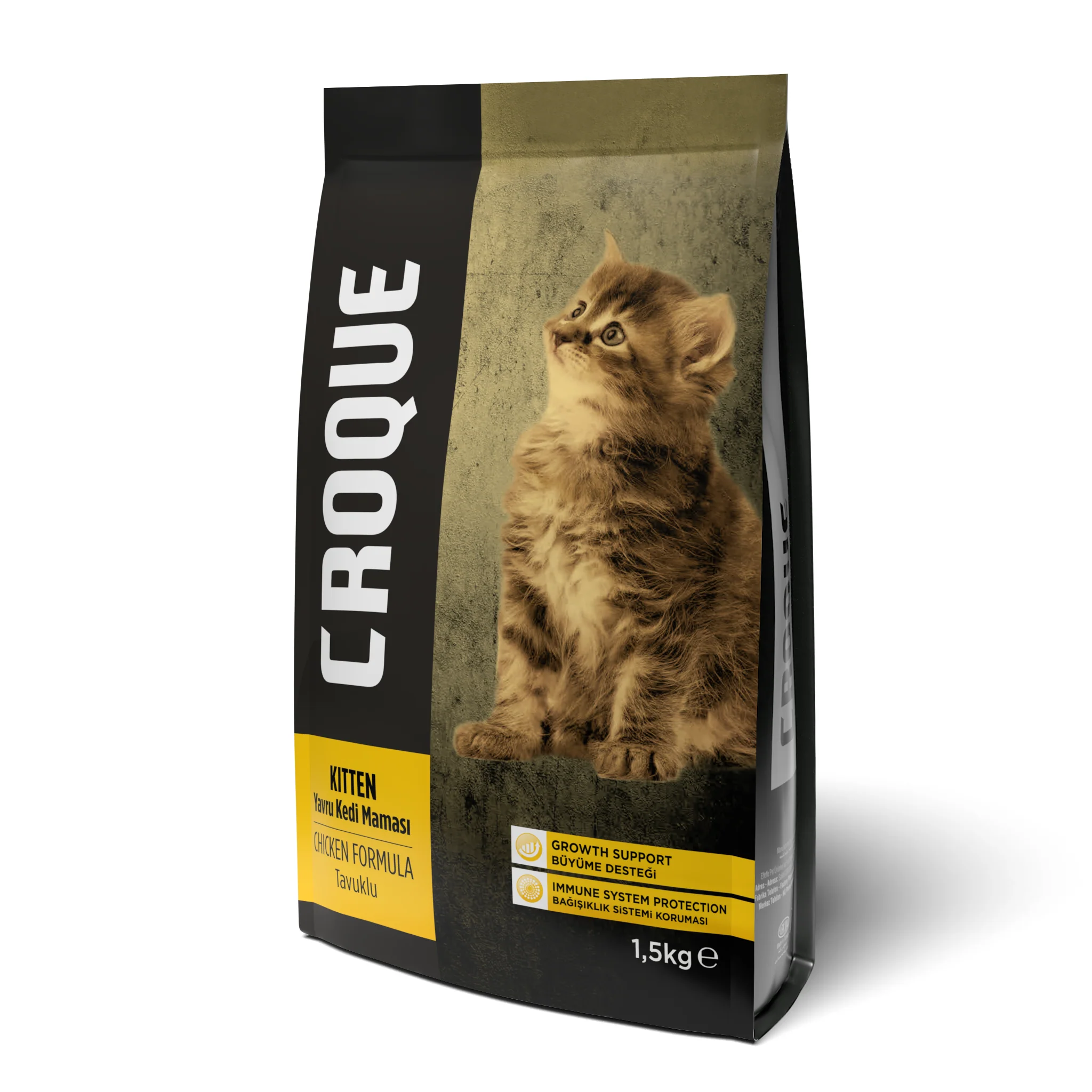 Croque Kitten Cat Food – Chicken Flavour