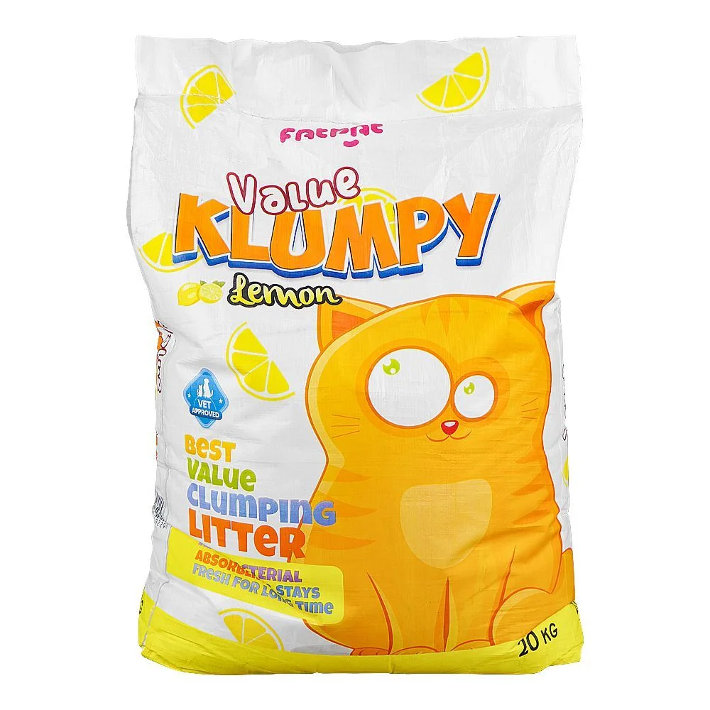 Value Klumpy Cat Litter – Lemon Fresh Scent