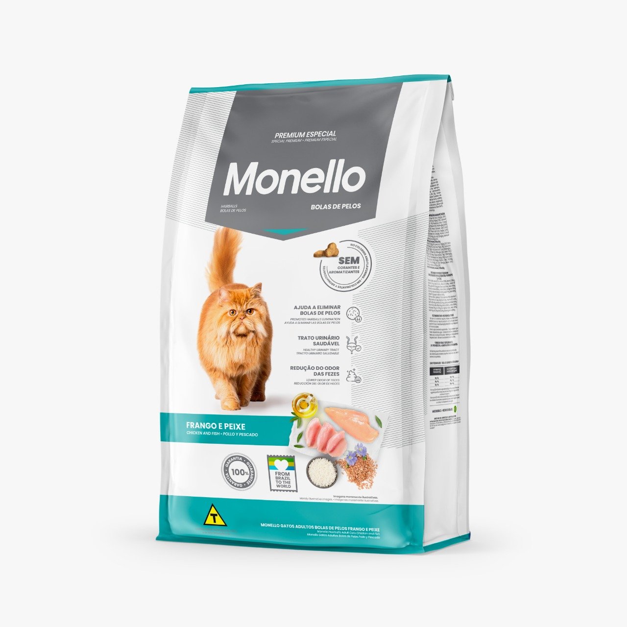 Monello Cat Food Adult Hairballs – Chicken & Fish