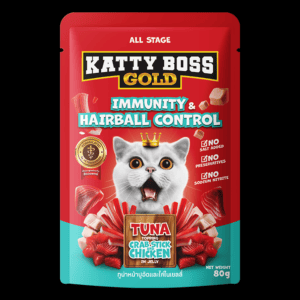 Katty Boss Hairball Control Wet Food Tuna & Crab