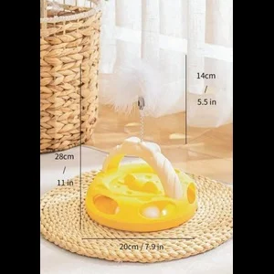 Cat Track Tower & Interactive Toy